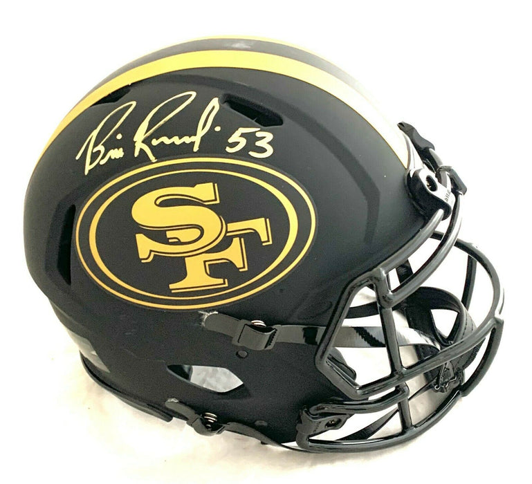 Bill Romanowski San Francisco 49ers Signed 49ers Full-sized Eclipse Speed Authentic Helmet #WA60851 (BAS COA)