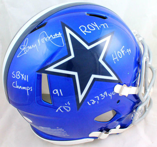 Dallas Cowboys - Helmet Signed With Co-Signers