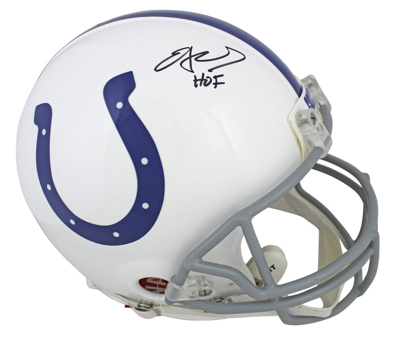 Edgerrin James Indianapolis Colts Signed HOF Proline Full Size Helmet JSA COA (Baltimore)
