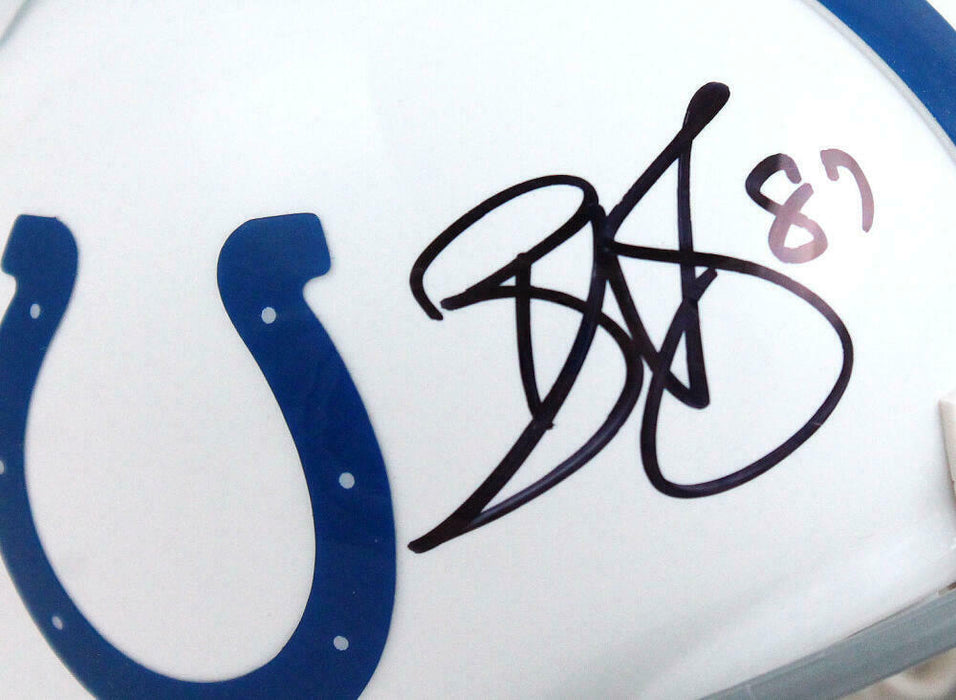 Reggie Wayne Indianapolis Colts Signed Mini Helmet BAS COA (Baltimore)