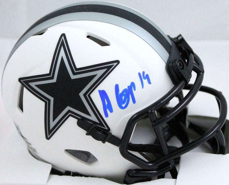 Amari Cooper Signed Dallas Cowboys Lunar Speed Mini Helmet- (BAS COA)