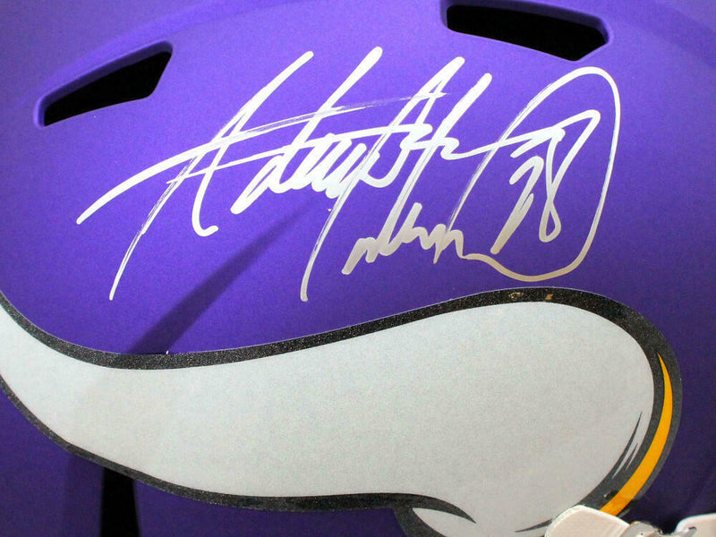 Adrian Peterson Minnesota Vikings Signed F/S Speed Helmet (BAS COA), , 
