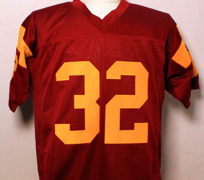 O.J. Simpson Signed Maroon College Style Jersey w/ Heisman (JSA COA) —  Ultimate Autographs