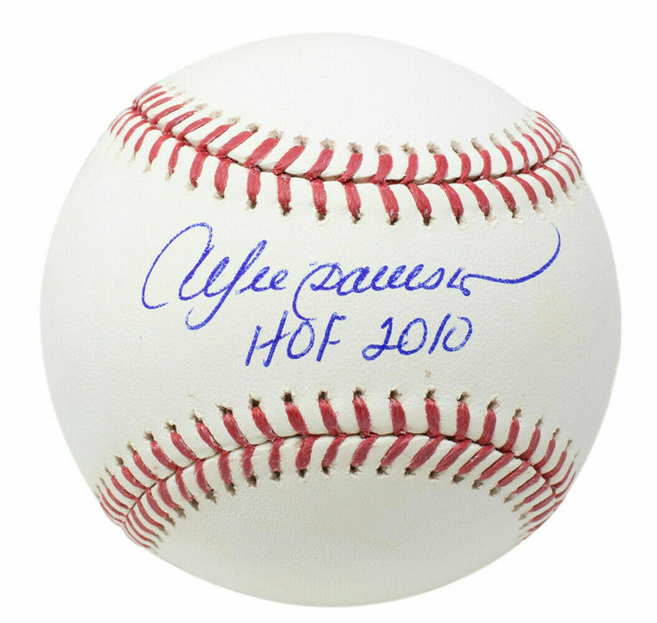 Andre Dawson Chicago Cubs Signed MLB Baseball HOF 2010 w/Case (JSA COA)
