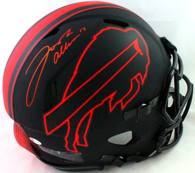 Josh Allen Buffalo Bills Signed F/S Eclipse Speed Authentic Helmet (BAS COA)