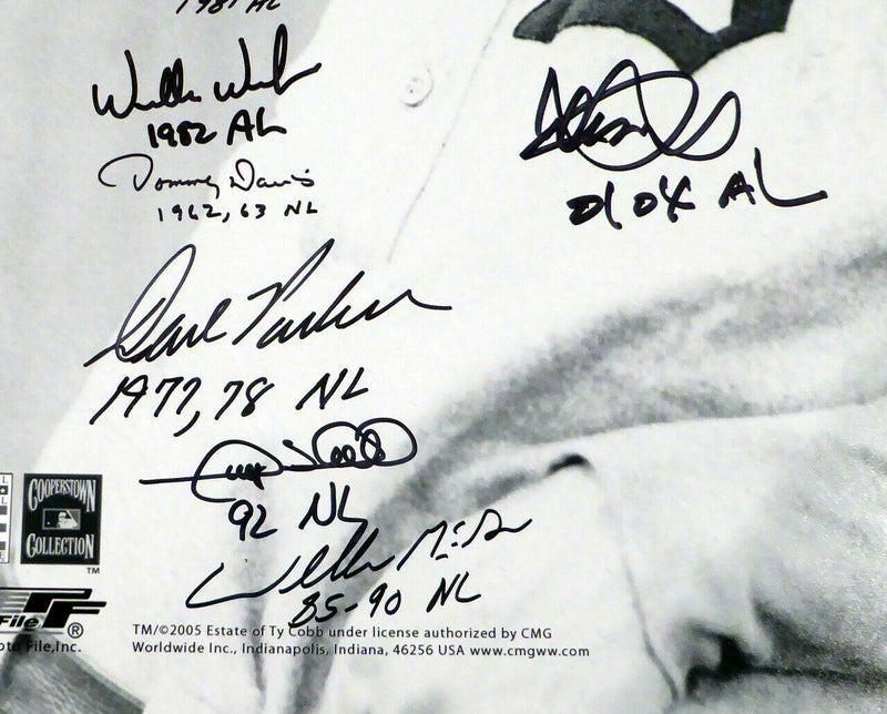 Ichiro Suzuki, Kirby Puckett, Wade Boggs & Al Kaline Detroit Tigers Detroit Tigers Autographed 16x20 Photo With 20 Signatures Including Stock #19081 (PSA/DNA COA)