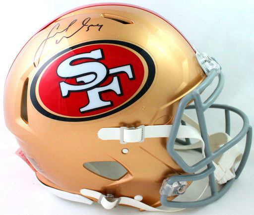 Nick Bosa Autographed San Francisco 49ers F/S Speed Eclipse Helmet BAS  Signed