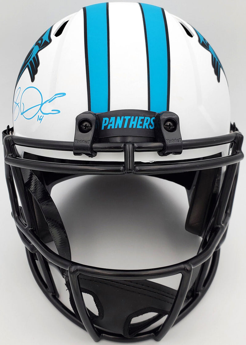 SAM DARNOLD CAROLINA PANTHERS SIGNED LUNAR ECLIPSE FULL SIZE HELMET (BAS COA)