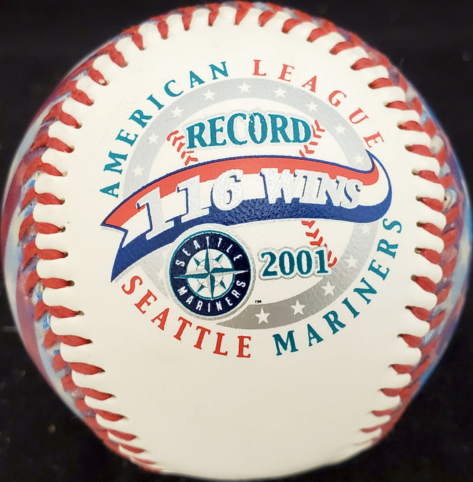 Ichiro Suzuki Autographed 116 Win Record Baseball (IS Holo)