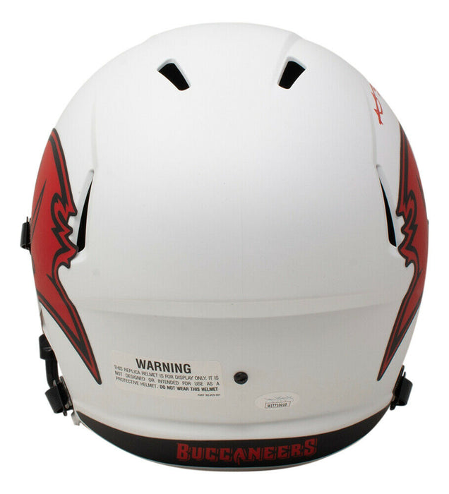 Antonio Brown Tampa Bay Buccaneers Signed F/S Speed Rep Lunar Eclipse Helmet w/ Case (JSA COA)