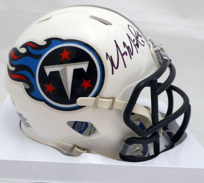 Eddie George Autographed Tennessee Titans Eclipse Black Full Size Replica  Speed Helmet Beckett BAS Stock #192187 - Mill Creek Sports