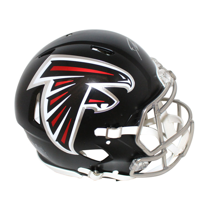 Deion Sanders Atlanta Falcons Signed Authentic 2020 Speed Helmet (BAS COA)