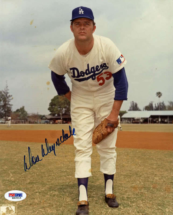 Don Drysdale Los Angeles Dodgers Signed 8x10 Photo #M42015 PSA/DNA COA (Brooklyn)