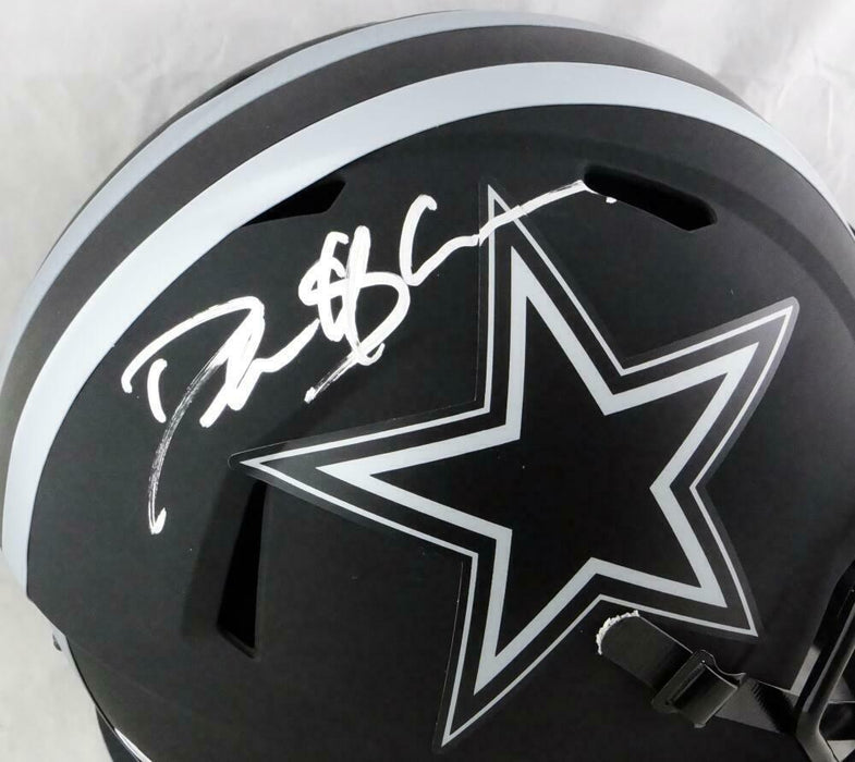 Deion Sanders Dallas Cowboys Signed F/S Eclipse Speed Helmet (BAS COA)