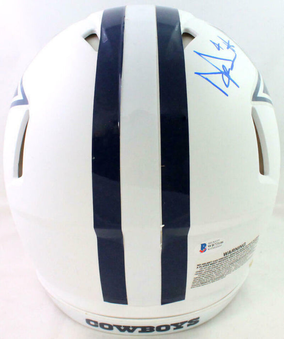 Dak Prescott Signed Dallas Cowboys Flat White Mini Helmet - (BAS COA) —  Ultimate Autographs