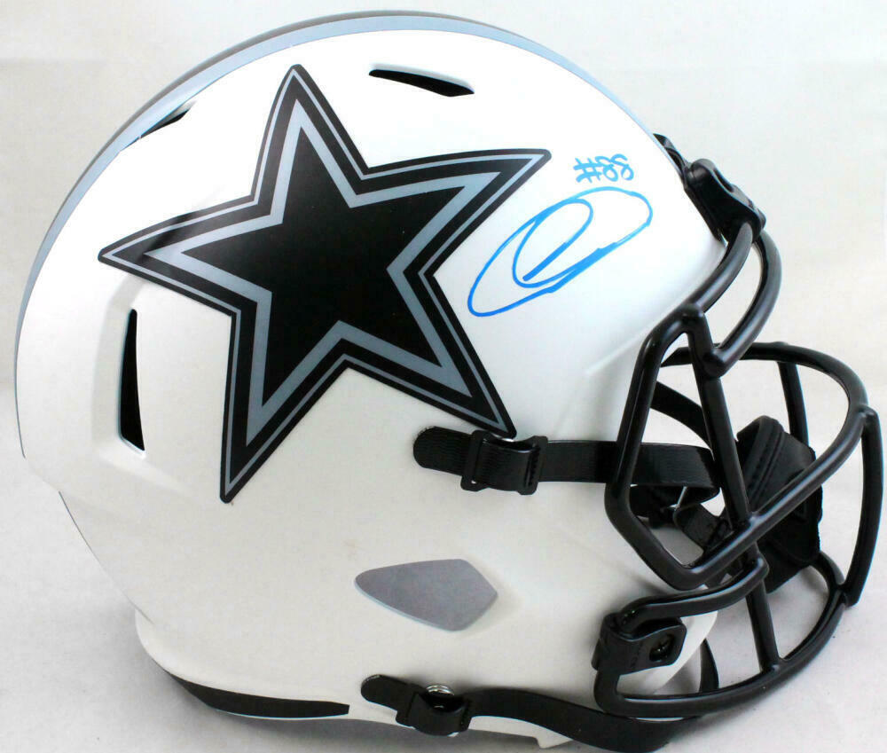 CeeDee Lamb Dallas Cowboys Autographed Riddell Flash Speed Authentic Helmet