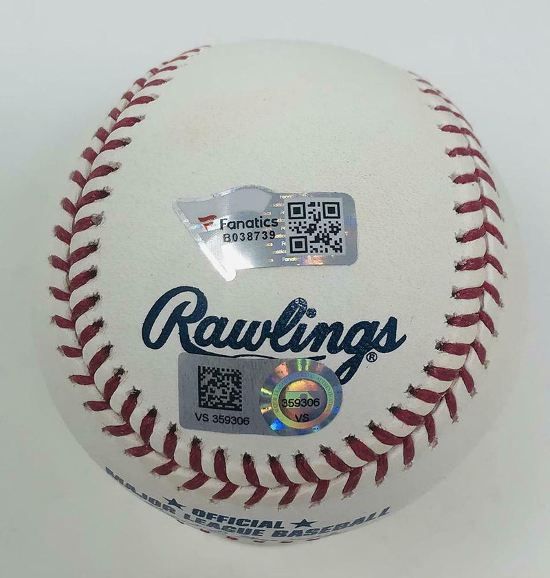 Corey Seager Los Angeles Dodgers Signed 2020 NLCS MVP Official Baseball FAN COA (Brooklyn)