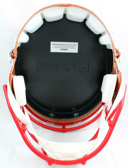 John Lynch Tampa Bay Buccaneers Signed F/S Flash Speed Replica Helmet (BAS COA)