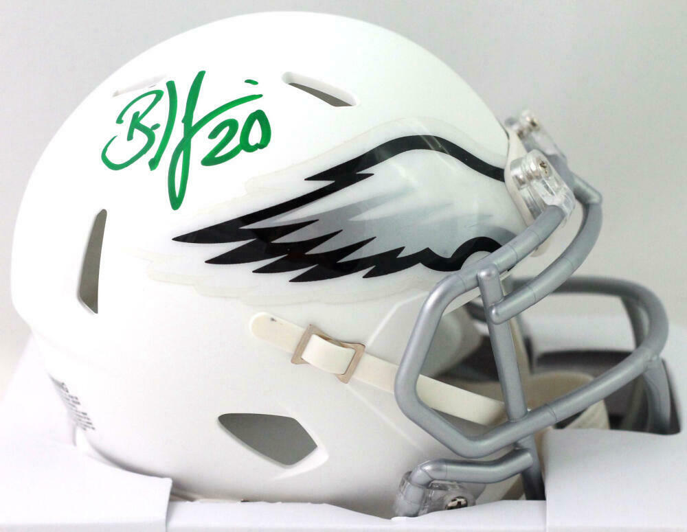 Brian Dawkins Autographed Philadelphia Eagles Speed Mini-Helmet JSA