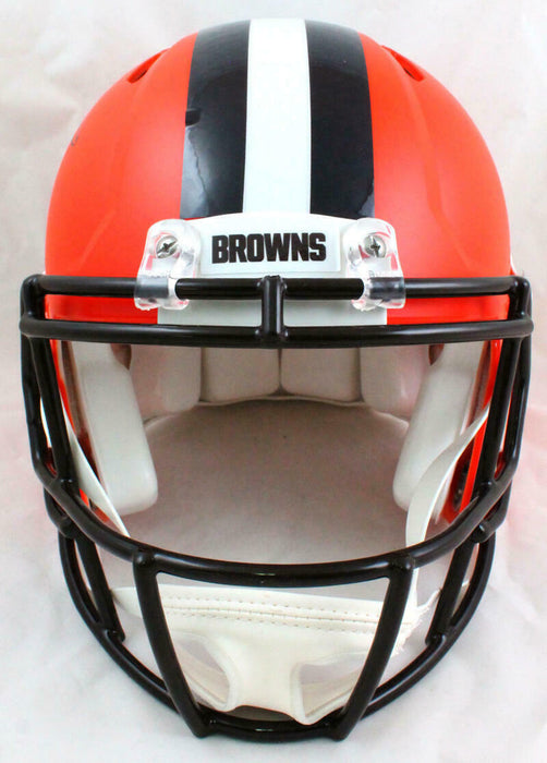 Odell Beckham Cleveland Browns Signed F/S Speed Authentic Helmet (BAS COA)