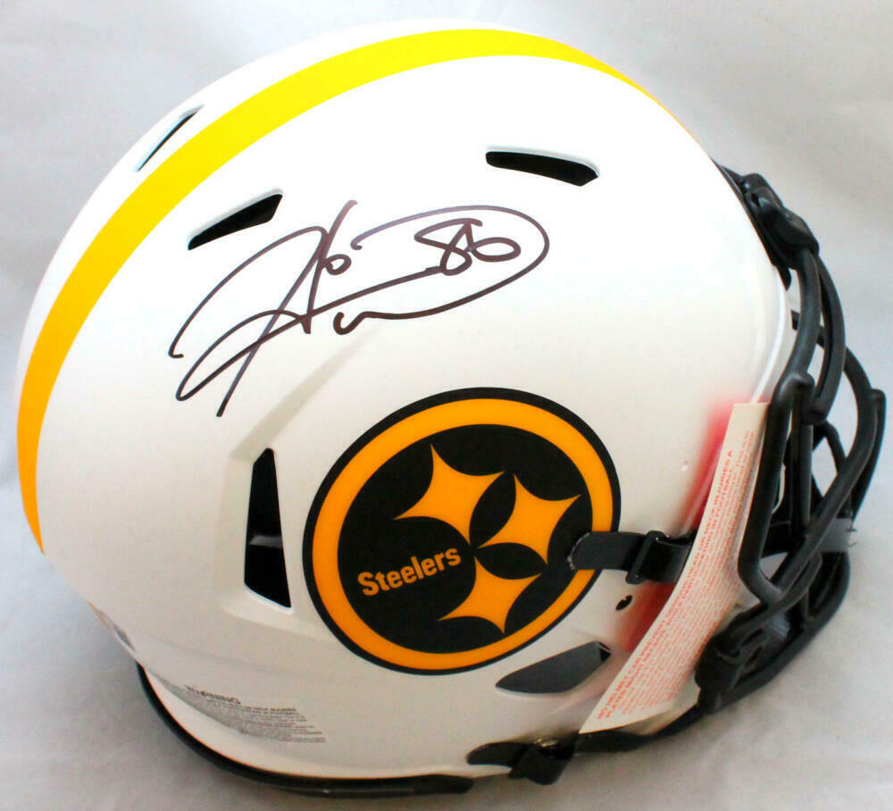 Hines Ward Pittsburgh Steelers Signed Pittsburgh Steelers Full-sized L —  Ultimate Autographs