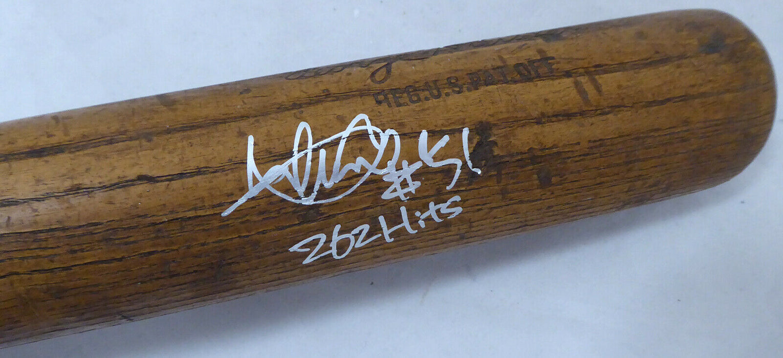 Ichiro Suzuki Seattle Mariners Signed George Sisler Louisville Slugger Player Model Bat "#51 & 262 Hits" (IS Holo)