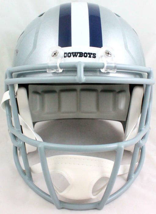 Tony Dorsett Autographed Dallas Cowboys F/S Speed Helmet w/5 Insc-(JSA COA)