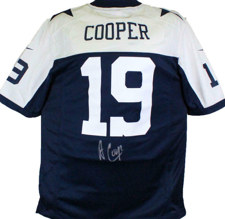 Amari Cooper Autographed Dallas Cowboys Thanksgiving Nike Game Jersey- (BAS COA)