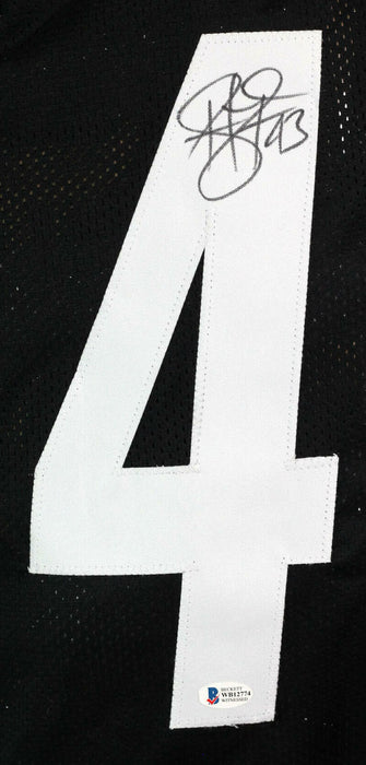Troy Polamalu Pittsburgh Steelers Signed Black Pro Style Jersey (BAS COA)
