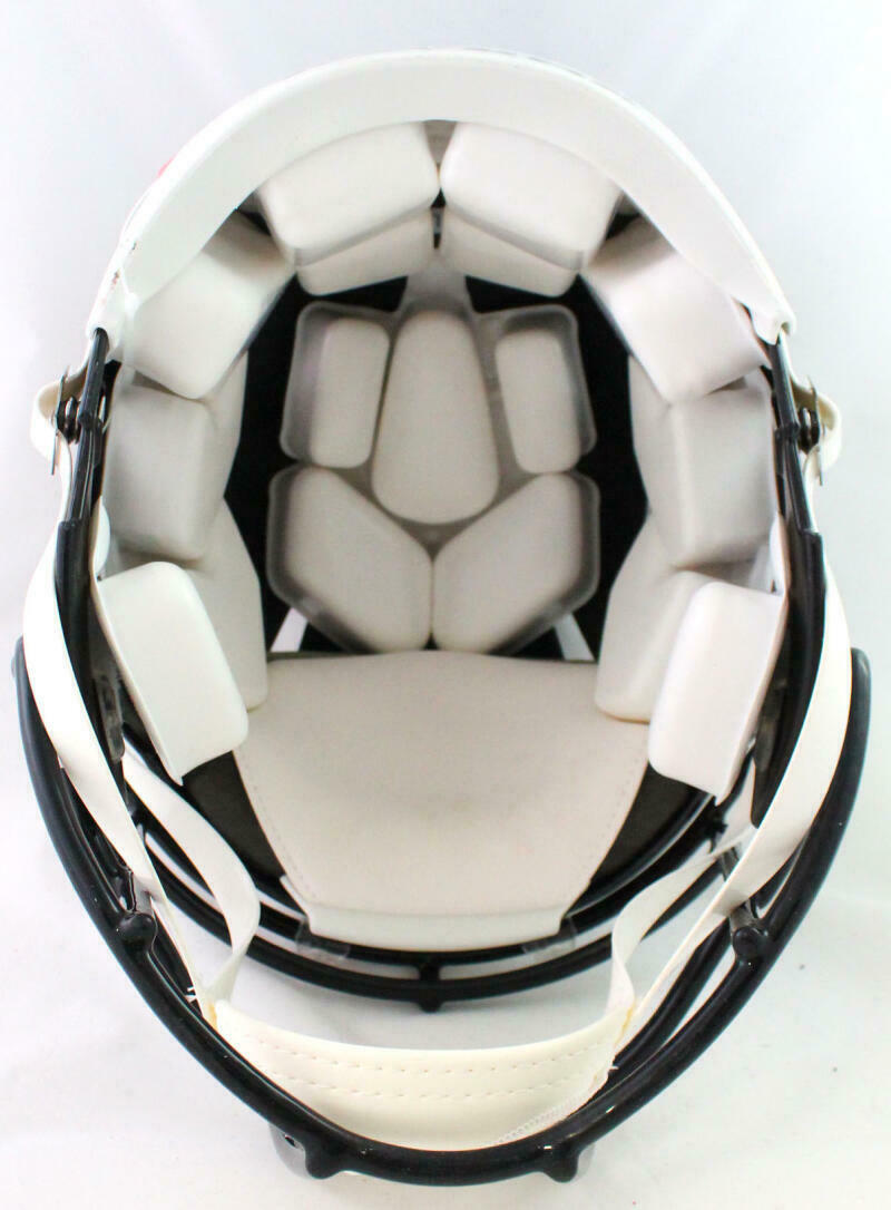 Ray Lewis Baltimore Ravens Signed Full Size Camo Authentic Helmet (BAS COA)