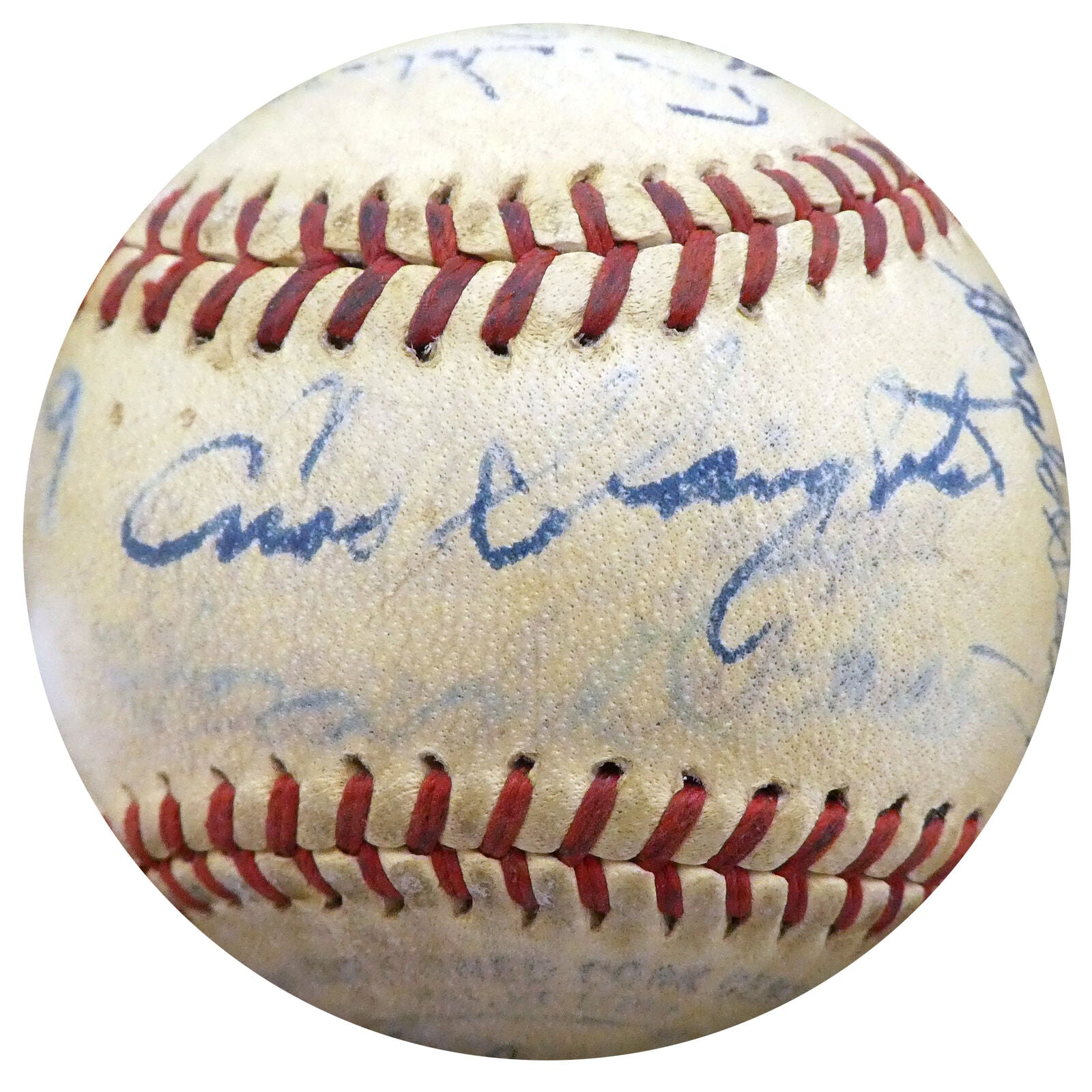 1947 Cardinals St. Louis Cardinals Signed Baseball with 27 Signatures A52646 (BAS COA), , 