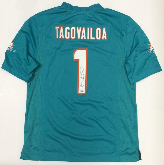 Tua Tagovailoa Miami Dolphins Signed Nike Game Jersey (FAN COA)