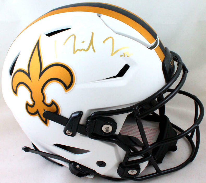 Michael Thomas New Orleans Saints Signed Saints Speed Flex Lunar Full-sized Helmet (BAS COA)