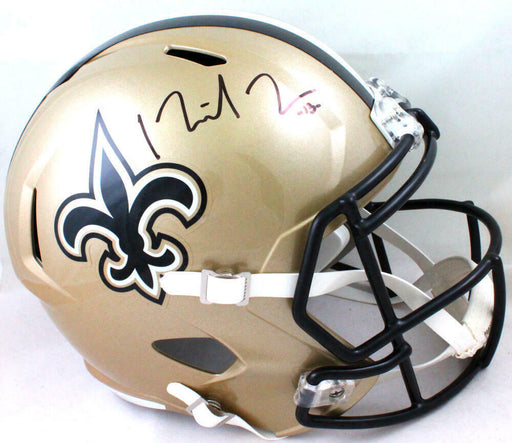 Taysom Hill New Orleans Saints Signed Eclipse Helmet with Swiss Army —  Ultimate Autographs