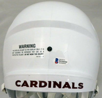 DEANDRE HOPKINS ARIZONA CARDINALS SIGNEDFULL SIZE SPEED HELMET (BAS COA)