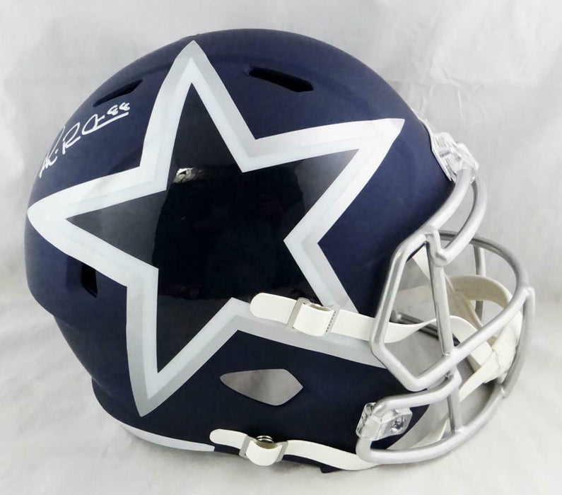 Michael Irvin Signed Dallas Cowboys F/S AMP Speed Helmet - (BAS COA)