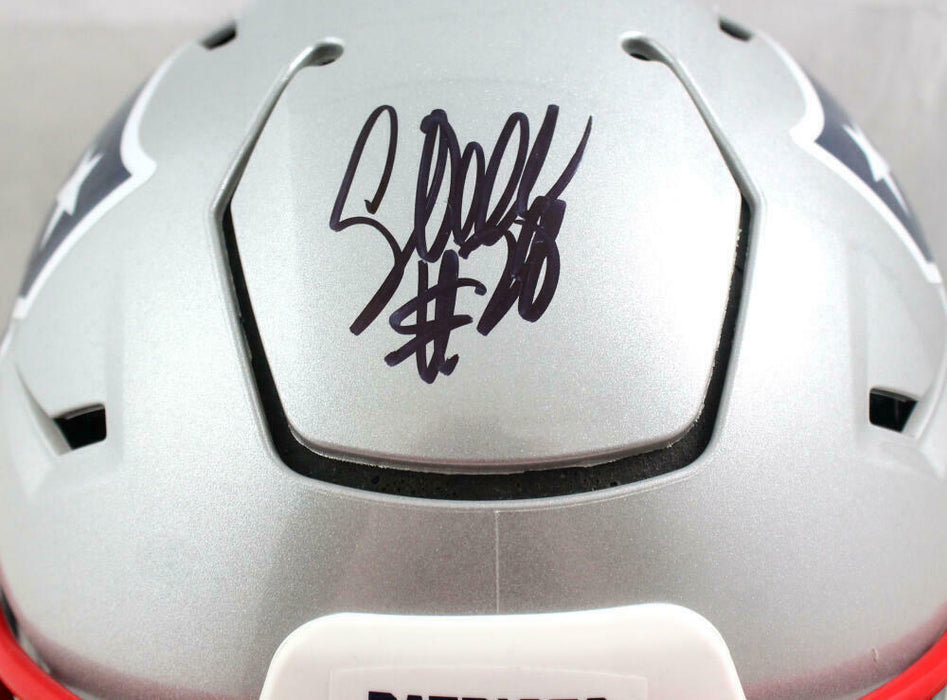 Corey Dillon New England Patriots Signed New England Patriots Full-sized SpeedFlex Helmet (PSA COA)