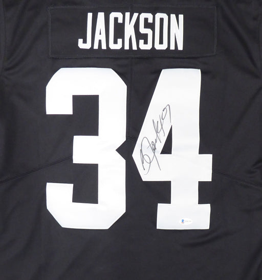 Bo Jackson Oakland Raiders Signed Black Nike Vapor Limited Twill