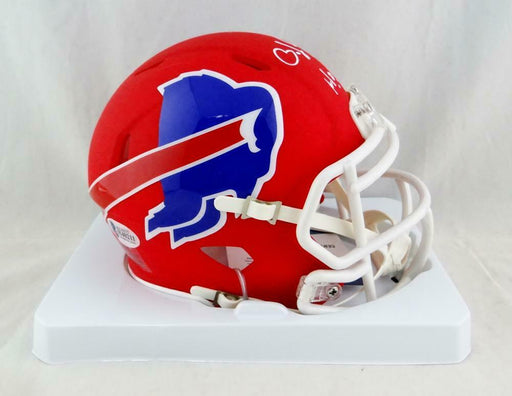 O.J. Simpson Signed Buffalo Bills FLASH Riddell Speed Mini Helmet -  Schwartz Authentic