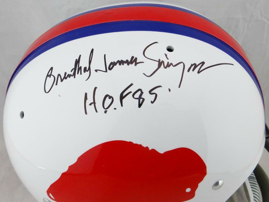 O.J. Simpson Buffalo Bills Signed F/S Authentic 65-73 TB Helmet W/ 7 S —  Ultimate Autographs