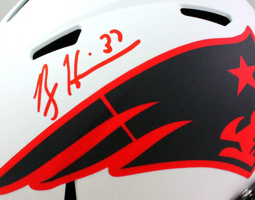 Rodney Harrison New England Patriots Autographed NE Patriot Lunar Speed F/S Helmet- (BAS COA)