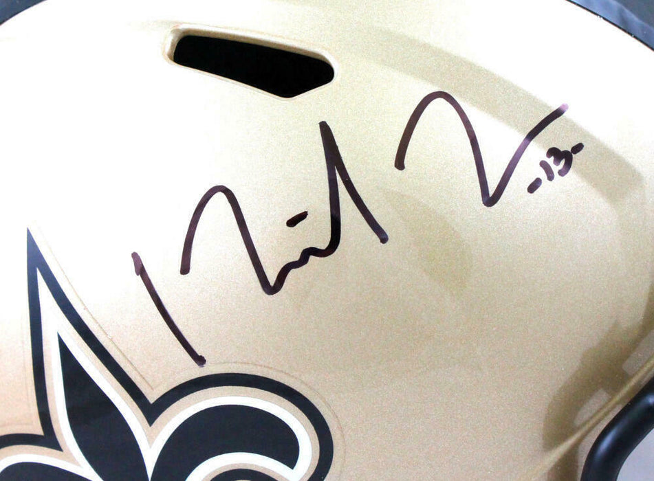 Michael Thomas New Orleans Saints Signed Saints Speed Full-sized Helmet *Black (BAS COA)