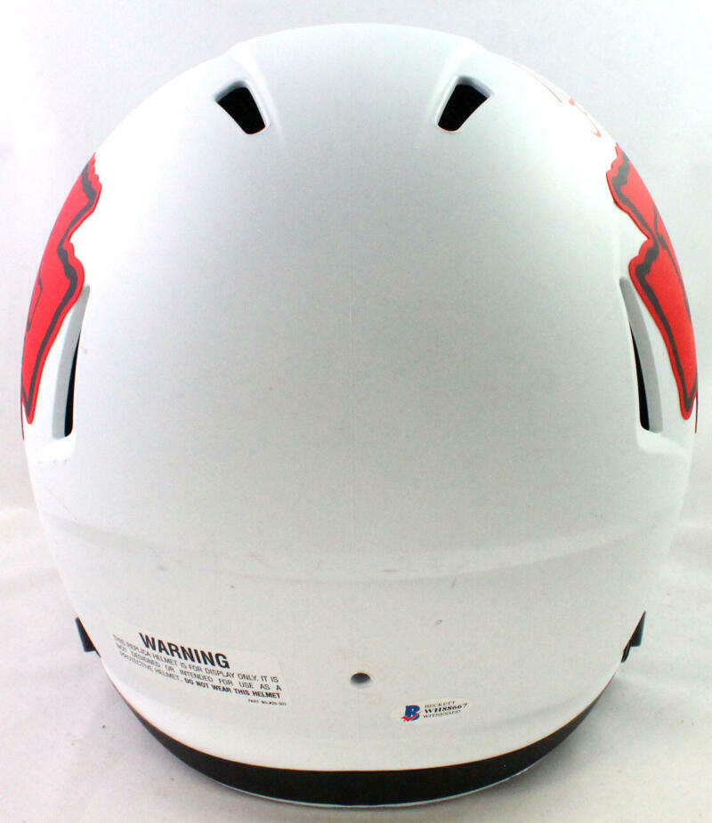 Tyreek Hill Kansas City Chiefs Signed KC Chiefs Full-sized Lunar Speed Helmet *Red (BAS COA)