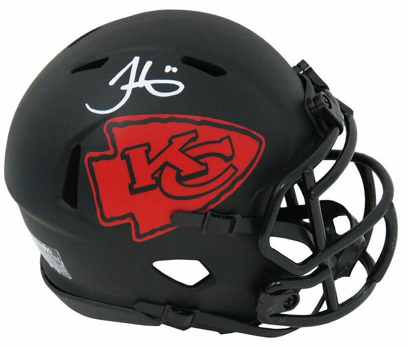 Tyreek Hill Kansas City Chiefs Signed Kansas City Chiefs Eclipse Riddell Speed Mini Helmet (SCHWARTZ)