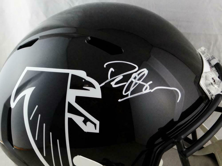 Deion Sanders Atlanta Falcons Signed F/S 2018 Speed Helmet (BAS COA)