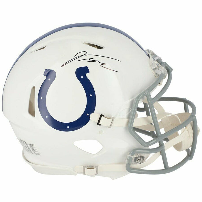 Jonathan Taylor Indianapolis Colts Signed Speed Authentic Helmet FAN COA (Baltimore)